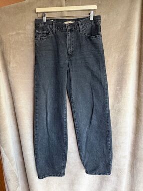 Levi’s baggy dad Black Washed Jeans Straight Fit W26L32